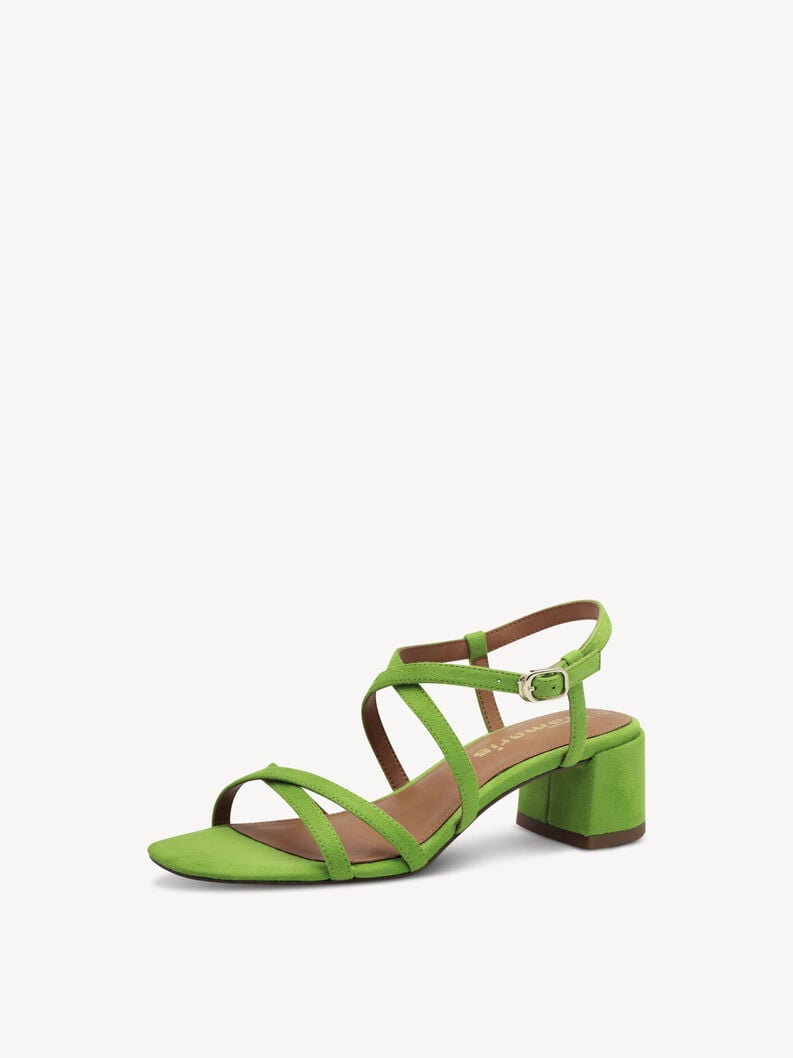 À talons hauts sandales - vert 1-28204-42-718 acheter tamaris sandales en ligne