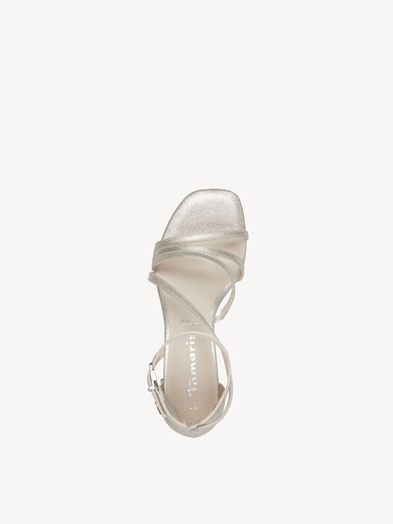 À talons hauts sandales - beige 1-28205-44-179 acheter tamaris sandales en ligne