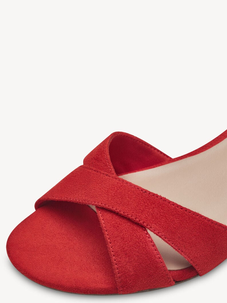 À talons hauts sandales - rouge 1-28226-42-500 acheter tamaris sandales en ligne