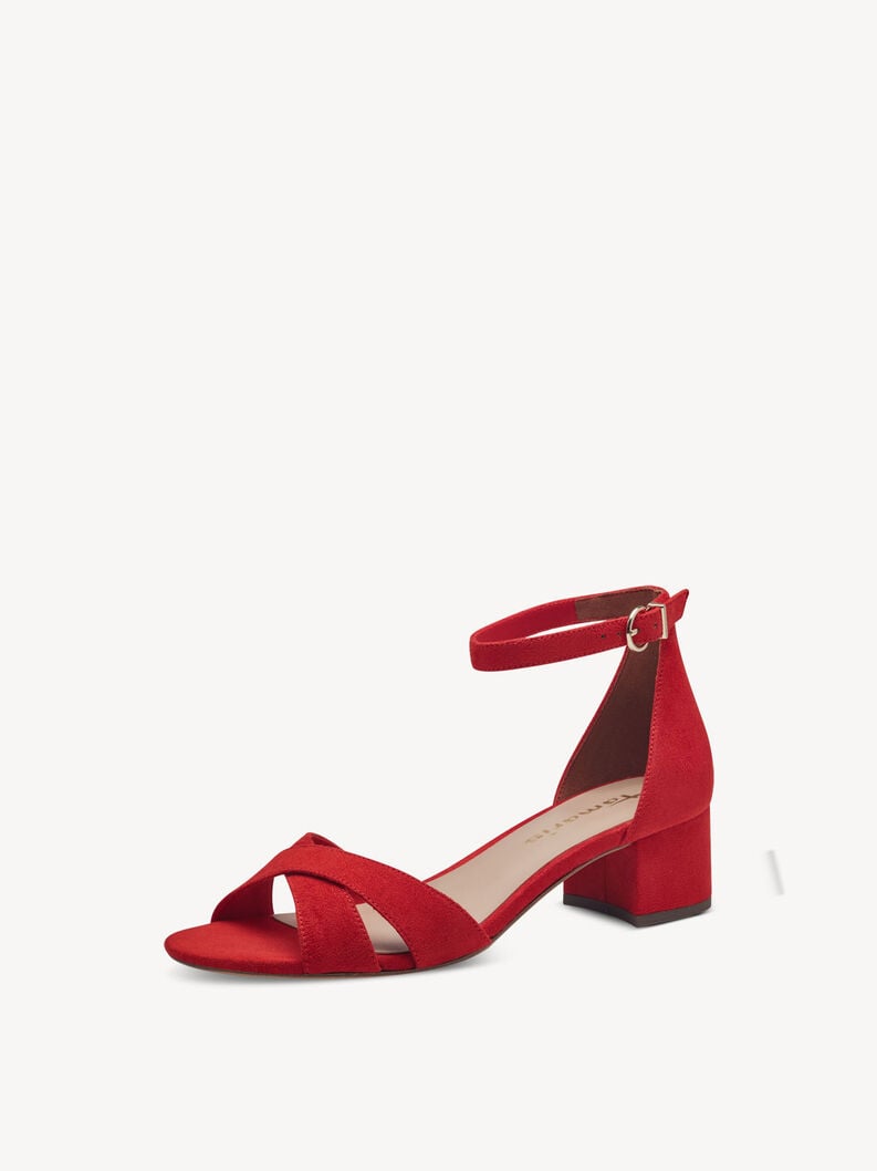 À talons hauts sandales - rouge 1-28226-42-500 acheter tamaris sandales en ligne