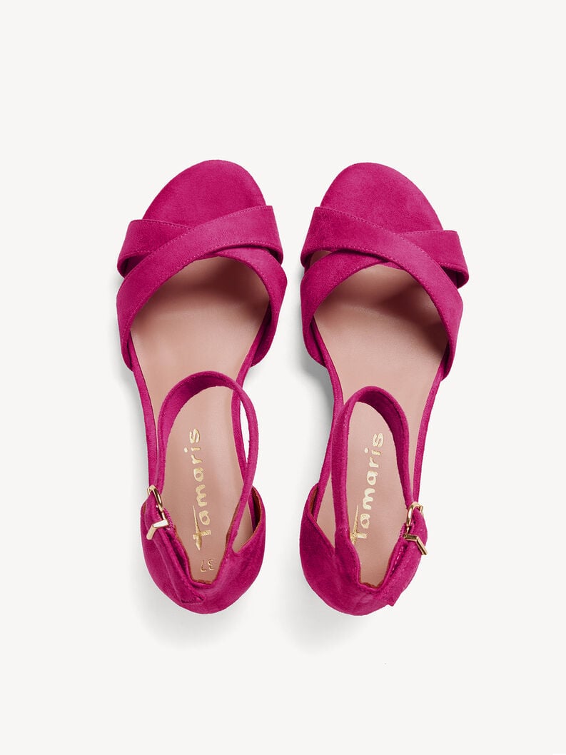 À talons hauts sandales - rose 1-28226-42-513 acheter tamaris sandales en ligne