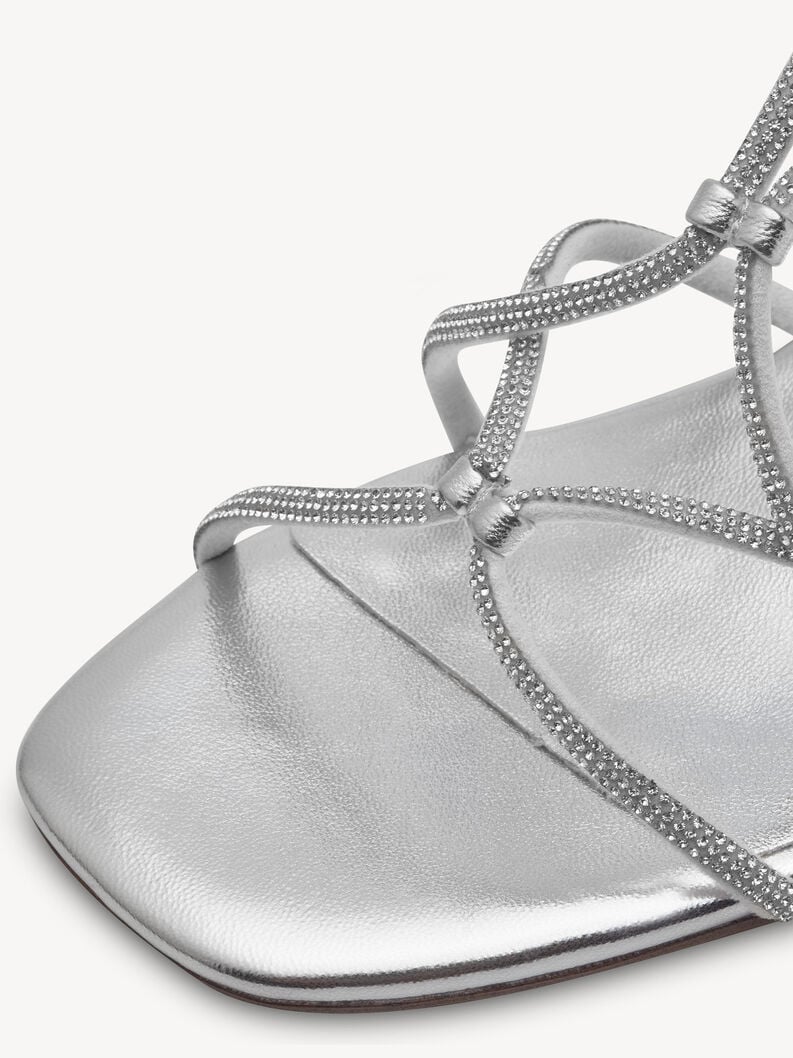 À talons hauts sandales - argent 1-28236-42-941 acheter tamaris sandales en ligne