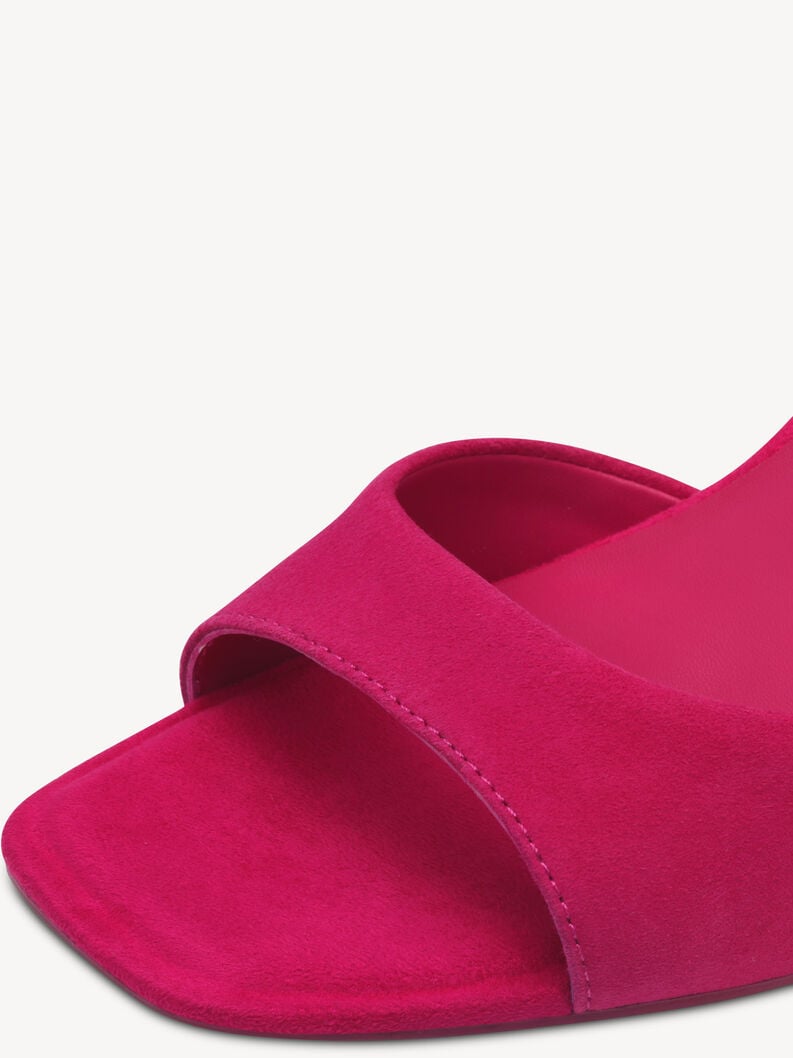 en cuir à talons hauts sandales - rose 1-28340-44-513 acheter tamaris sandales en ligne