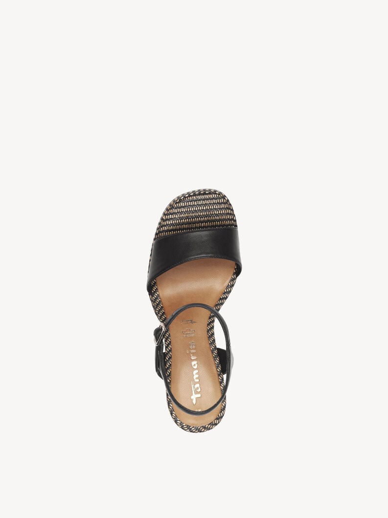 À talons hauts sandales - noir 1-28342-44-098 acheter tamaris sandales en ligne