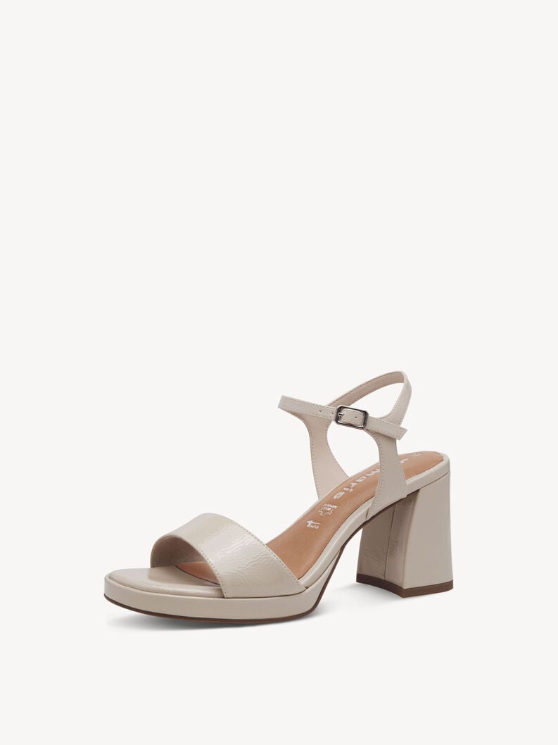 À talons hauts sandales - beige 1-28342-44-432 acheter tamaris sandales en ligne