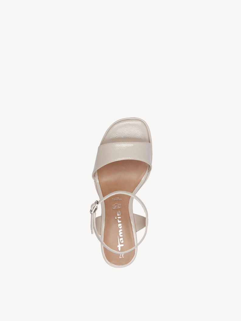 À talons hauts sandales - beige 1-28342-44-432 acheter tamaris sandales en ligne