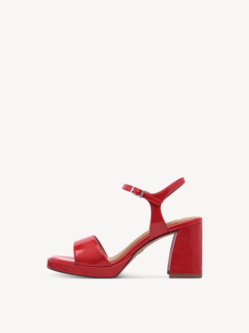 À talons hauts sandales - rouge 1-28342-44-524 acheter tamaris sandales en ligne