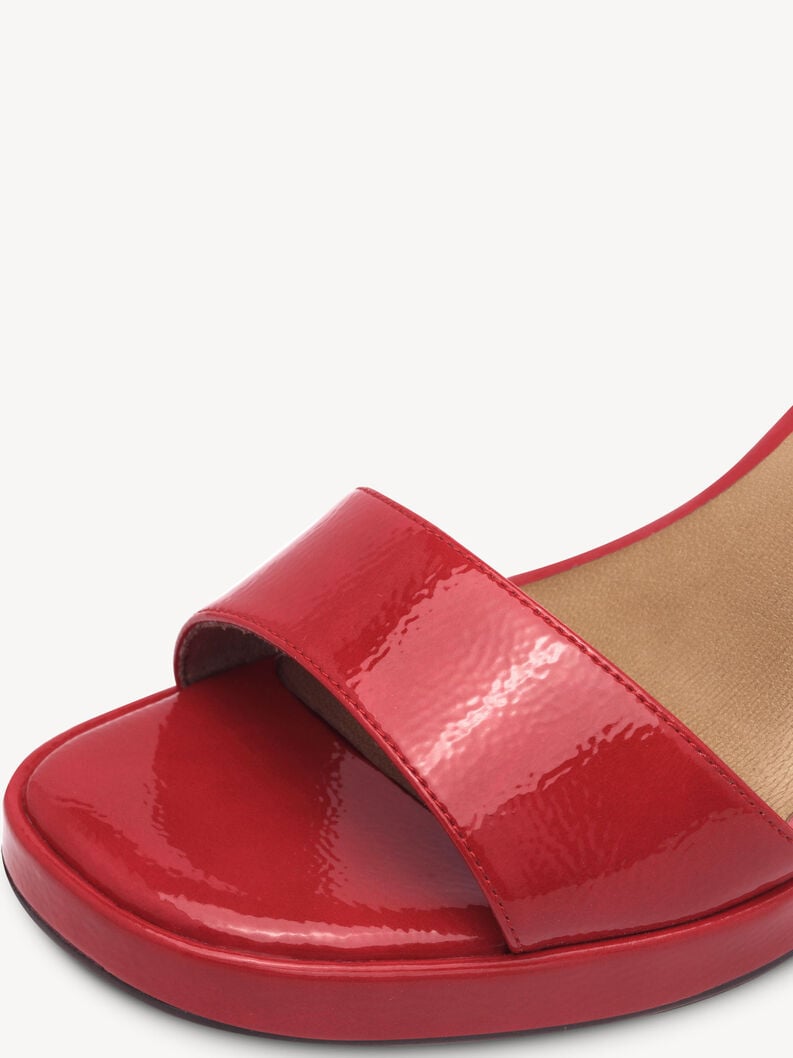 À talons hauts sandales - rouge 1-28342-44-524 acheter tamaris sandales en ligne