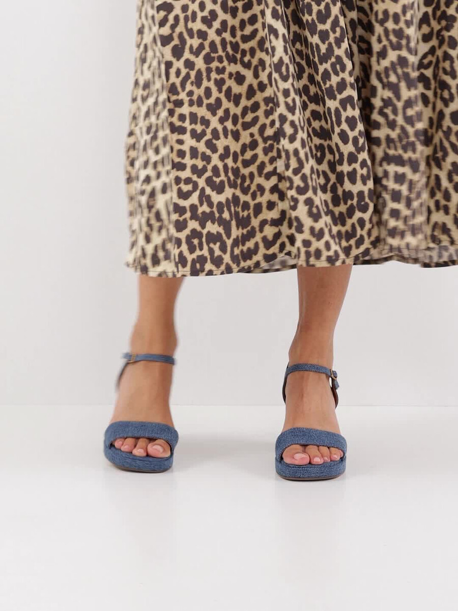À talons hauts sandales - bleu 1-28343-44-802 acheter tamaris sandales en ligne