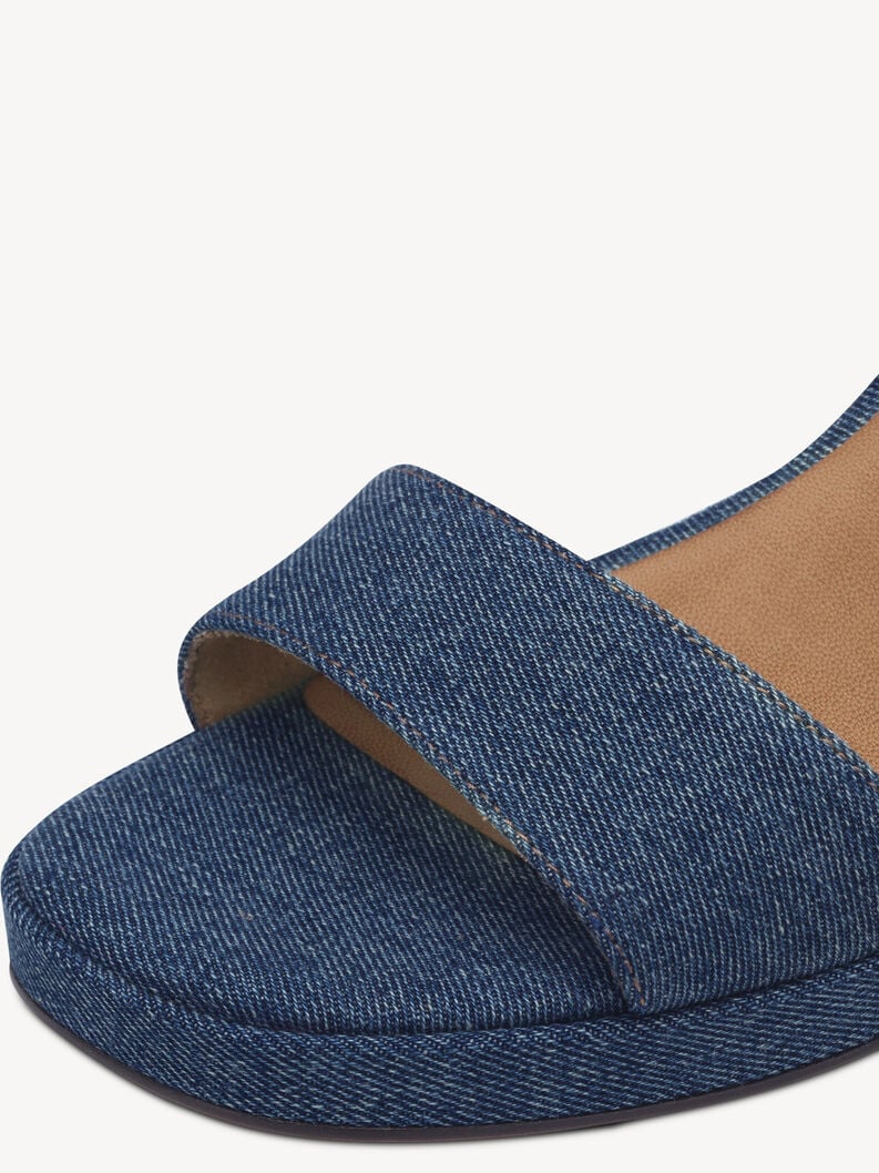 À talons hauts sandales - bleu 1-28343-44-802 acheter tamaris sandales en ligne