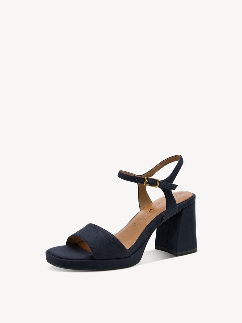 À talons hauts sandales - bleu 1-28343-44-805 acheter tamaris sandales en ligne
