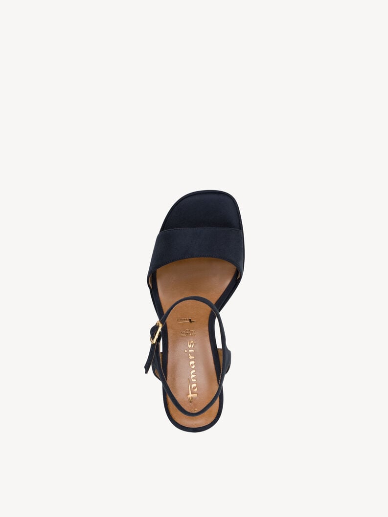 À talons hauts sandales - bleu 1-28343-44-805 acheter tamaris sandales en ligne