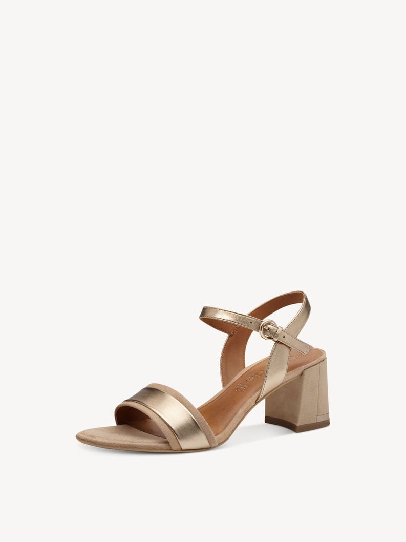 À talons hauts sandales - beige 1-28344-44-445 acheter tamaris sandales en ligne