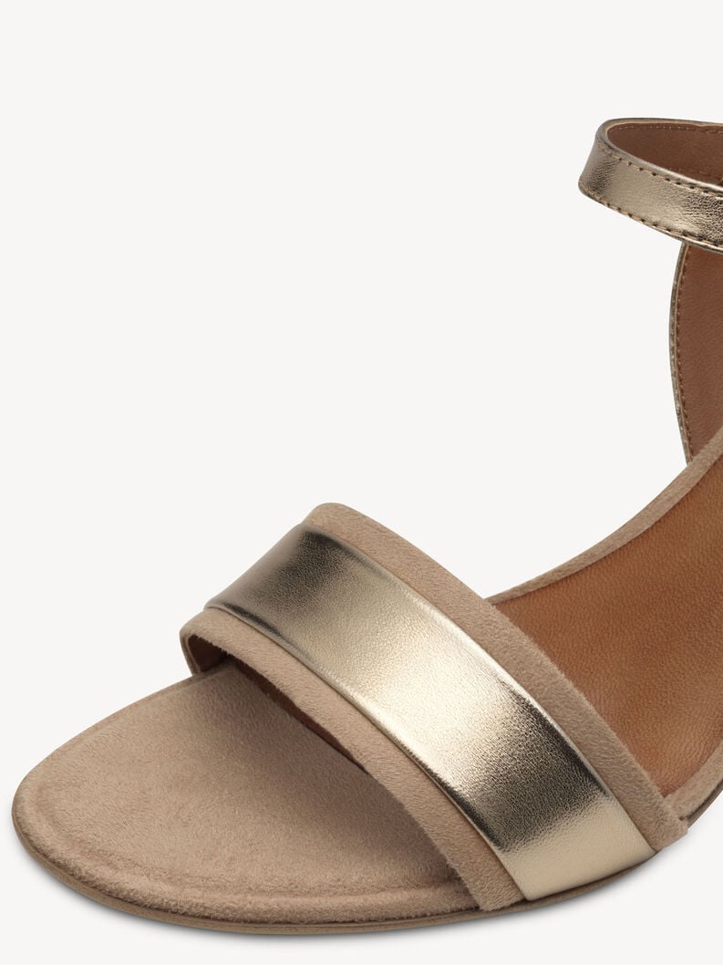 À talons hauts sandales - beige 1-28344-44-445 acheter tamaris sandales en ligne