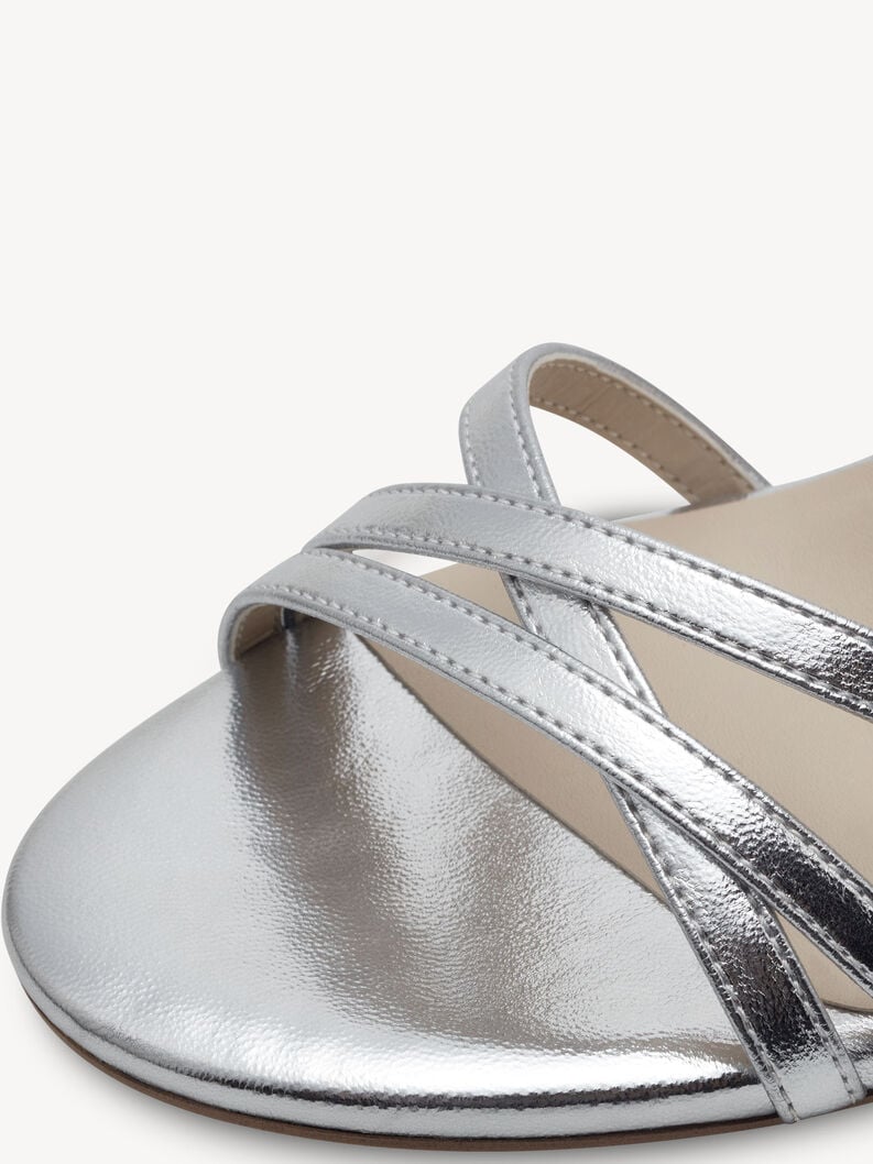 À talons hauts sandales - argent 1-28348-42-941 acheter tamaris sandales en ligne