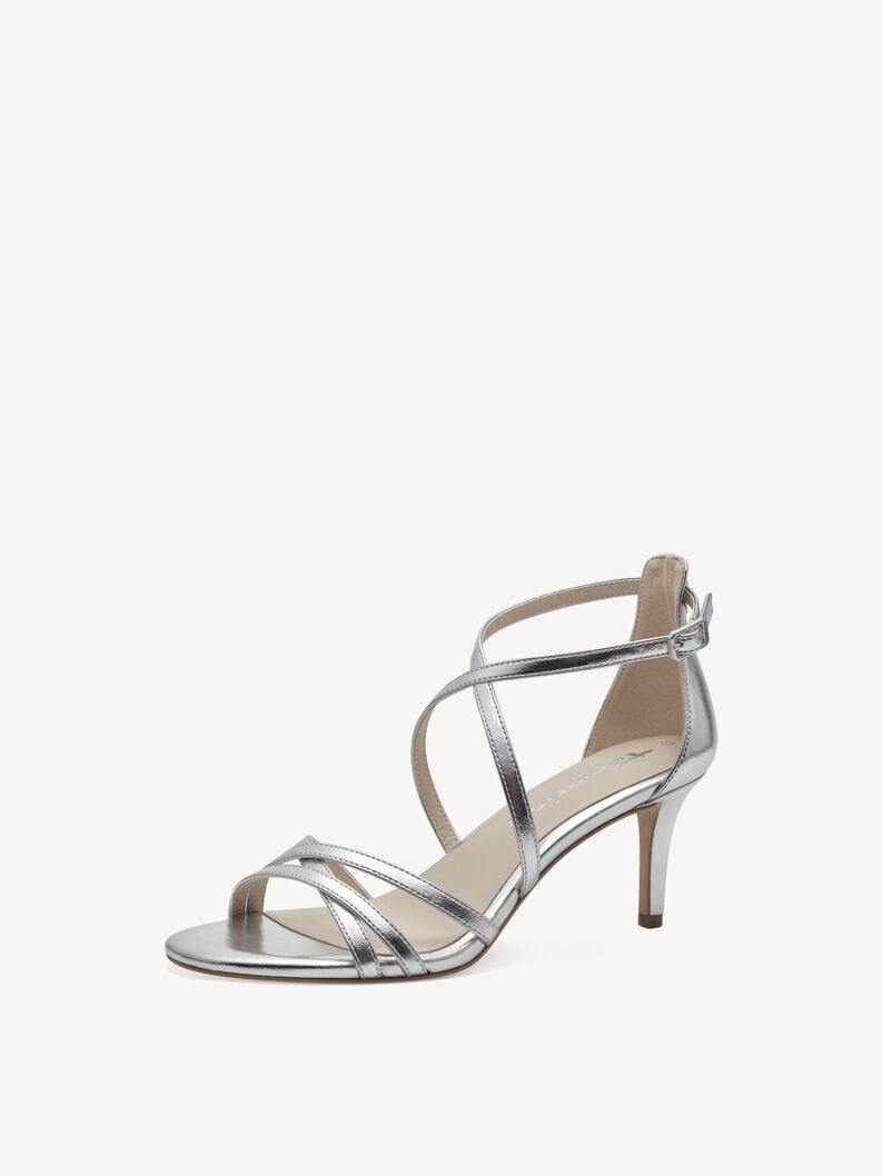 À talons hauts sandales - argent 1-28348-42-941 acheter tamaris sandales en ligne