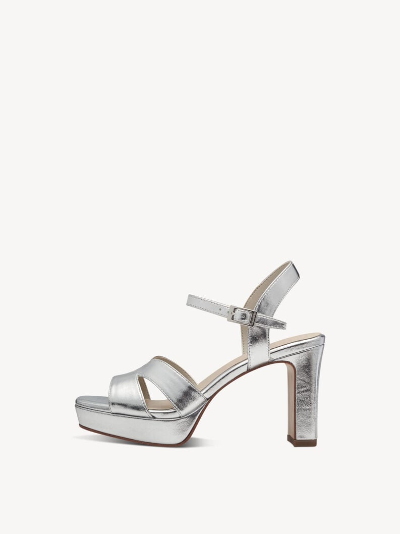 À talons hauts sandales - argent 1-28349-42-941 acheter tamaris sandales en ligne