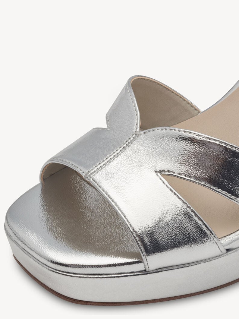 À talons hauts sandales - argent 1-28349-42-941 acheter tamaris sandales en ligne