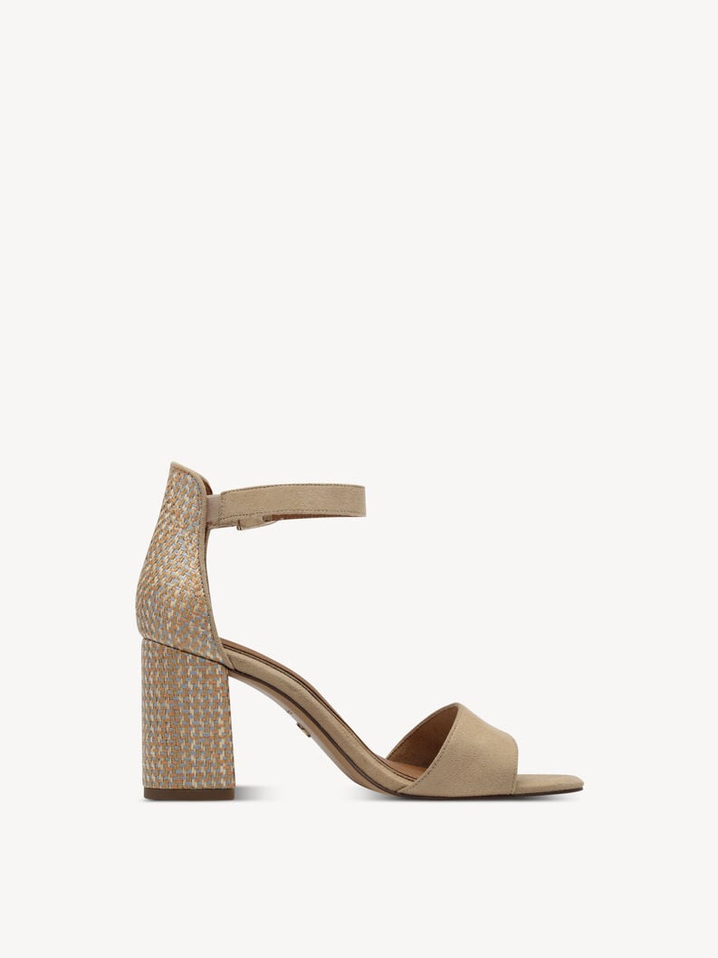À talons hauts sandales - beige 1-28356-42-445 acheter tamaris sandales en ligne