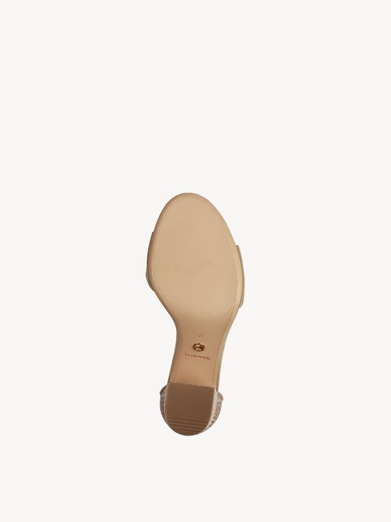 À talons hauts sandales - beige 1-28356-42-445 acheter tamaris sandales en ligne