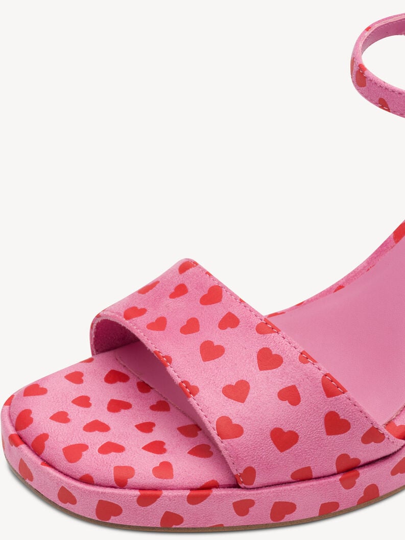 À talons hauts sandales - rose 1-28372-44-514 acheter tamaris sandales en ligne