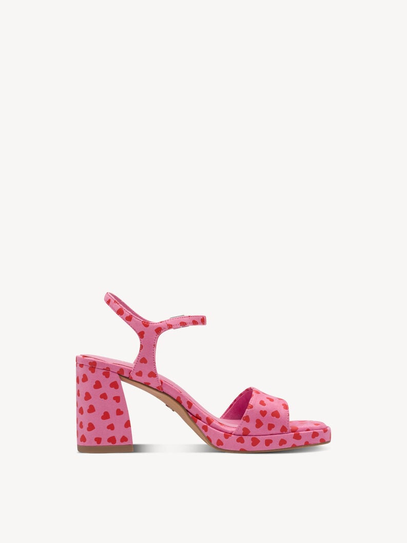 À talons hauts sandales - rose 1-28372-44-514 acheter tamaris sandales en ligne