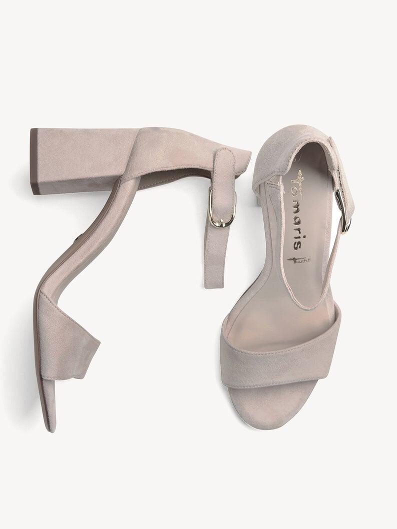À talons hauts sandales - beige 1-28386-42-418 acheter tamaris sandales en ligne