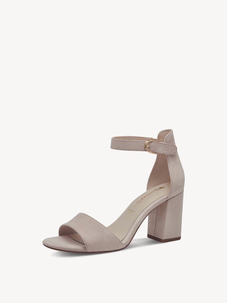 À talons hauts sandales - beige 1-28386-42-418 acheter tamaris sandales en ligne