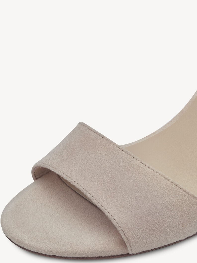 À talons hauts sandales - beige 1-28386-42-418 acheter tamaris sandales en ligne