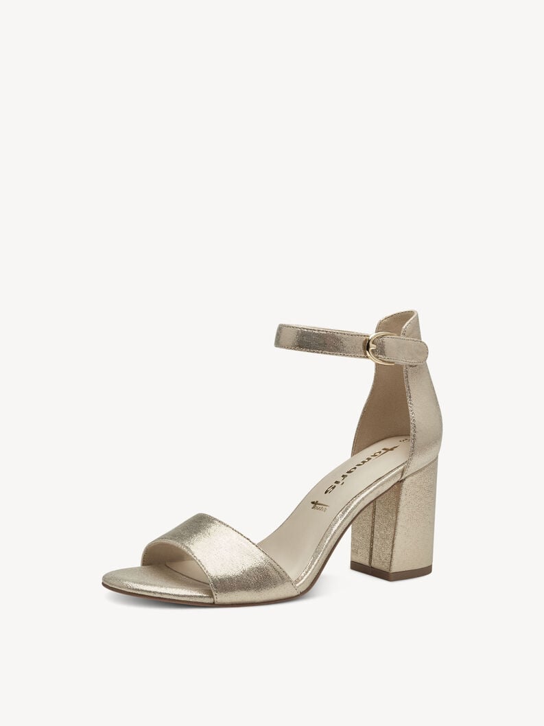 À talons hauts sandales - or 1-28386-42-933 acheter tamaris sandales en ligne