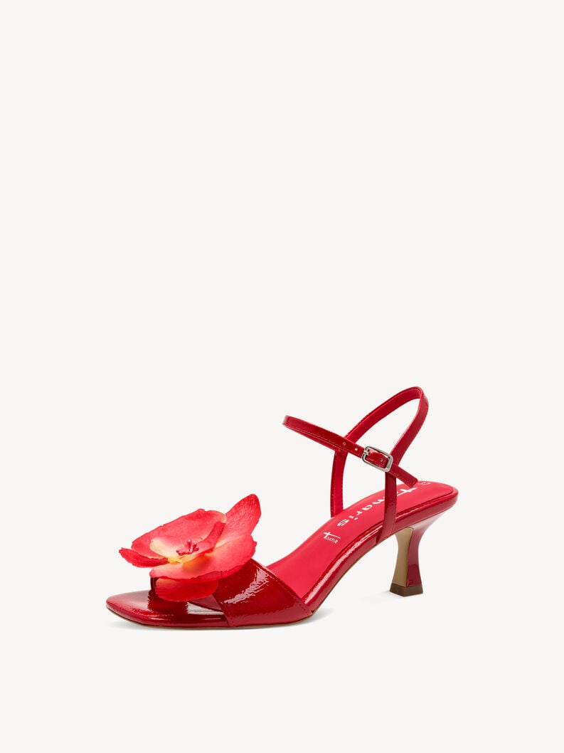 À talons hauts sandales - rouge 1-28391-44-500 acheter tamaris sandales en ligne