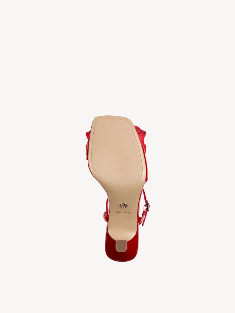 À talons hauts sandales - rouge 1-28391-44-500 acheter tamaris sandales en ligne