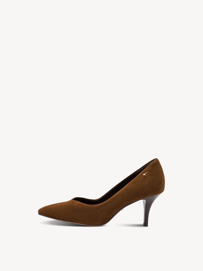 escarpins en cuir - marron 1-22422-46-305 acheter tamaris pompes en ligne