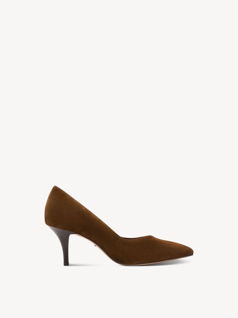 escarpins en cuir - marron 1-22422-46-305 acheter tamaris pompes en ligne