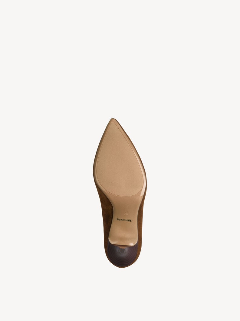 escarpins en cuir - marron 1-22422-46-305 acheter tamaris pompes en ligne