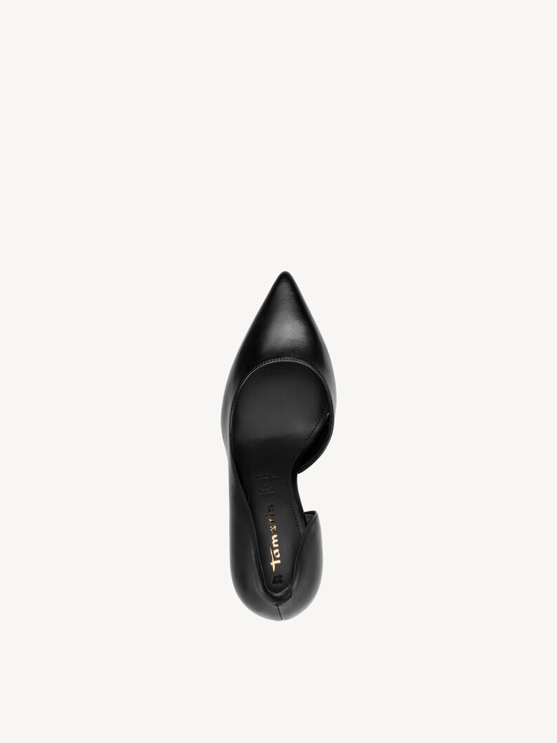 escarpins en cuir - noir 1-22429-46-001 acheter tamaris pompes en ligne