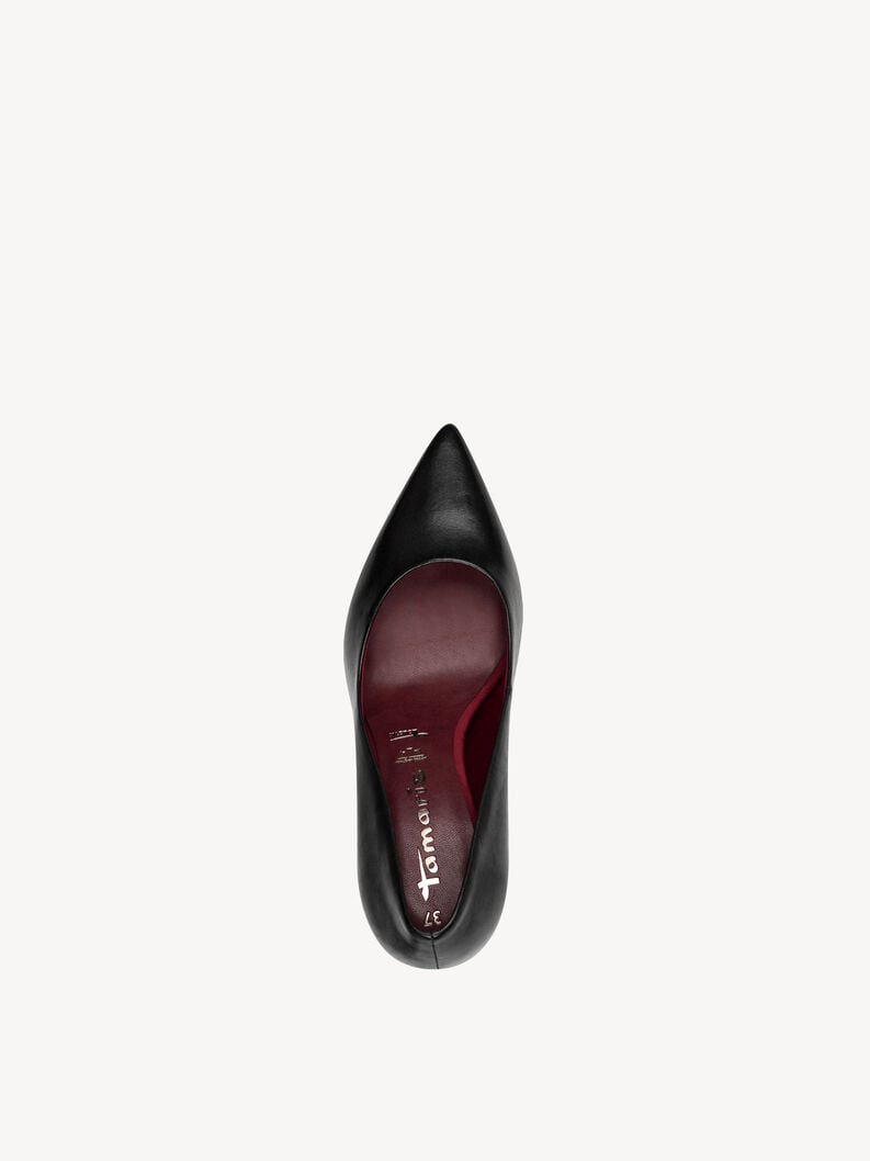 escarpins en cuir - noir 1-22480-42-003 acheter tamaris pompes en ligne
