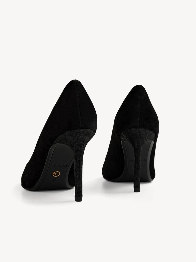 escarpins en cuir - noir 1-22480-42-098 acheter tamaris pompes en ligne