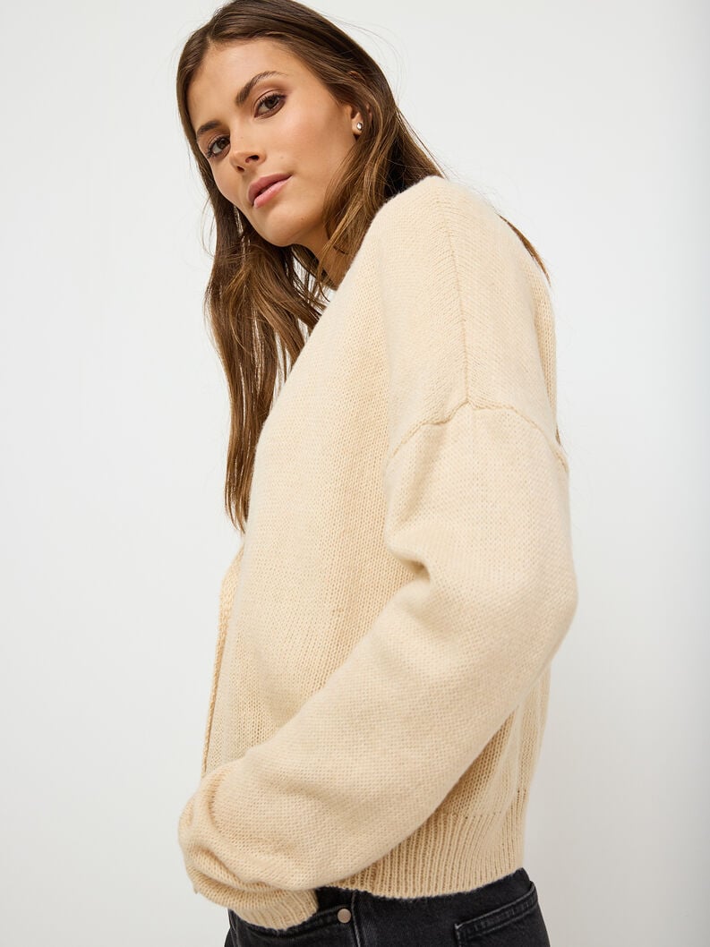 cardigan beige taw0758-70034 acheter tamaris tricote en ligne