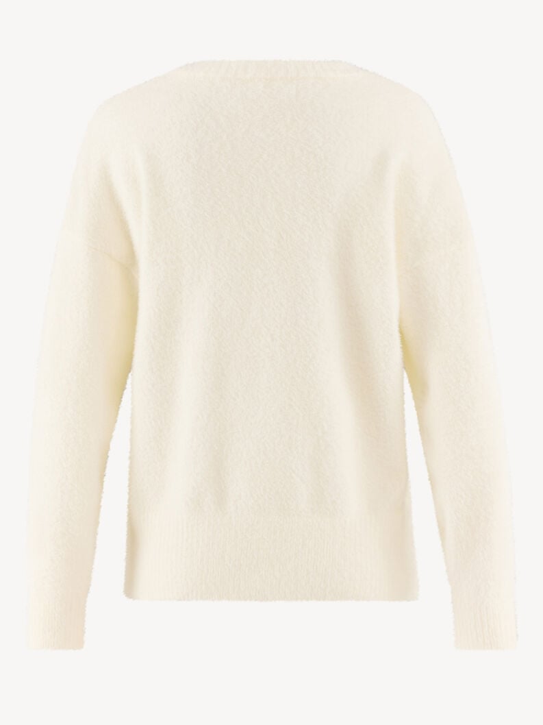 pull tricoté blanc taw0829-10024 acheter tamaris pull cardigans en ligne