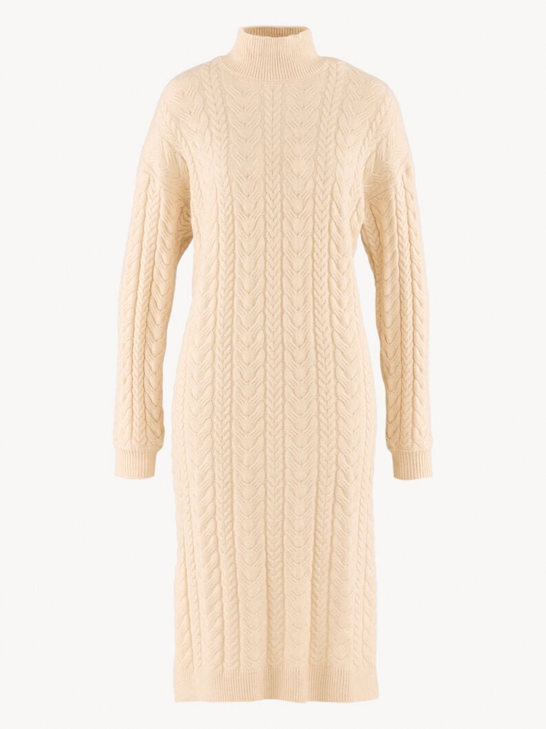 robe en tricot beige taw0833-70034 acheter des tamaris des robes ou des jupes en ligne