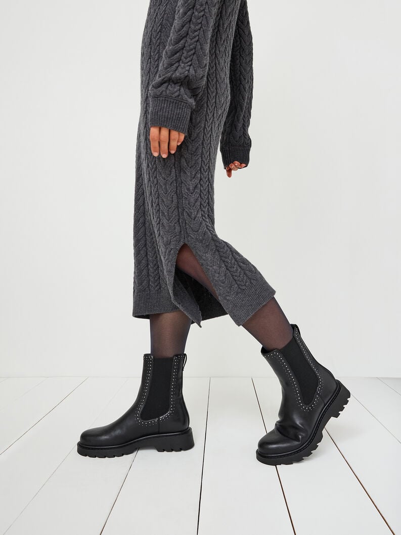 robe en tricot gris taw0833-80051 acheter des tamaris des robes ou des jupes en ligne