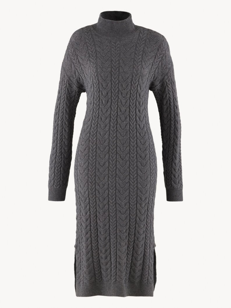 robe en tricot gris taw0833-80051 acheter des tamaris des robes ou des jupes en ligne