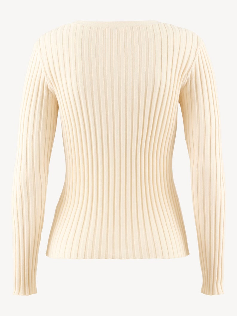 cardigan blanc taw0921-10024 acheter tamaris tricote en ligne