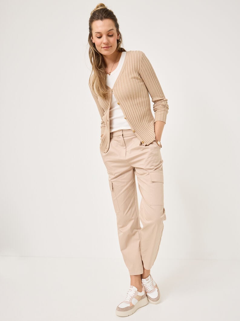 cardigan beige taw0921-70075 acheter tamaris tricote en ligne