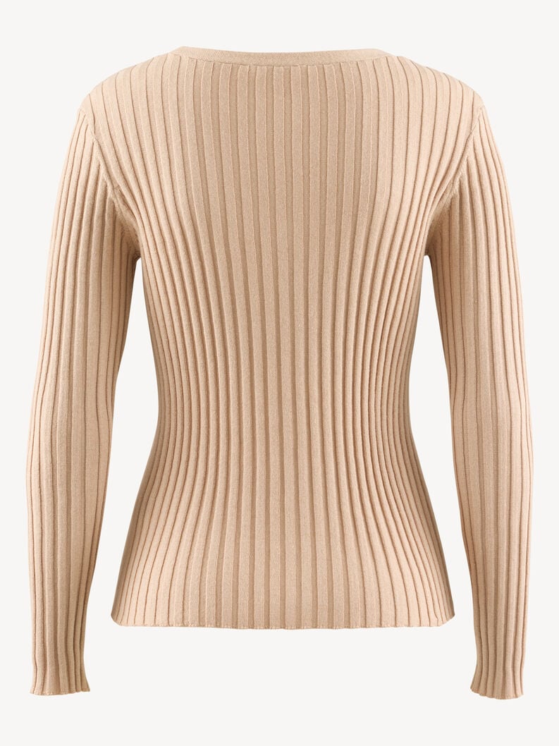 cardigan beige taw0921-70075 acheter tamaris tricote en ligne