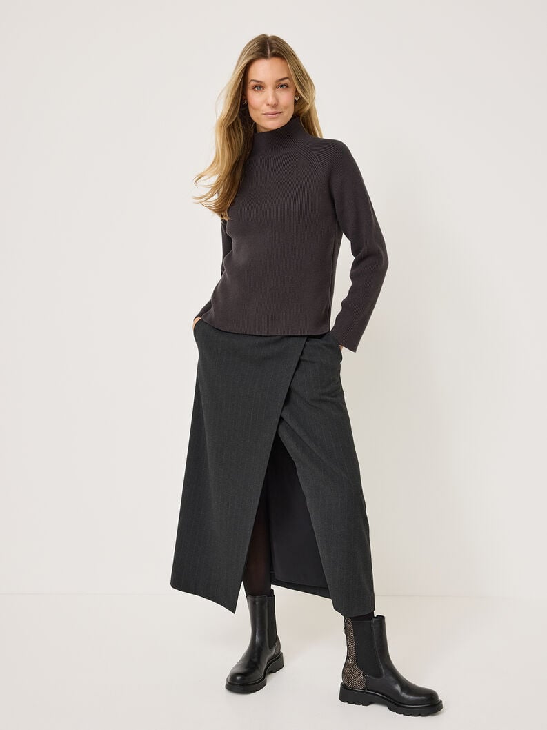pull tricoté - noir taw1039-80044 acheter tamaris tricote en ligne