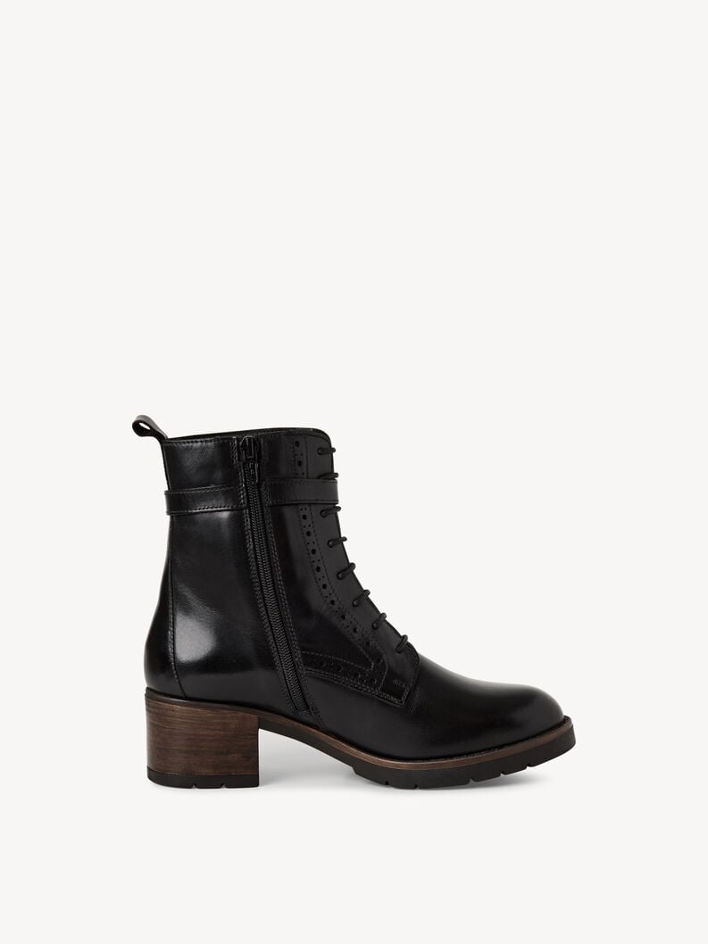 cuir chausson - noir 1-25143-45-001 acheter tamaris bottines en ligne