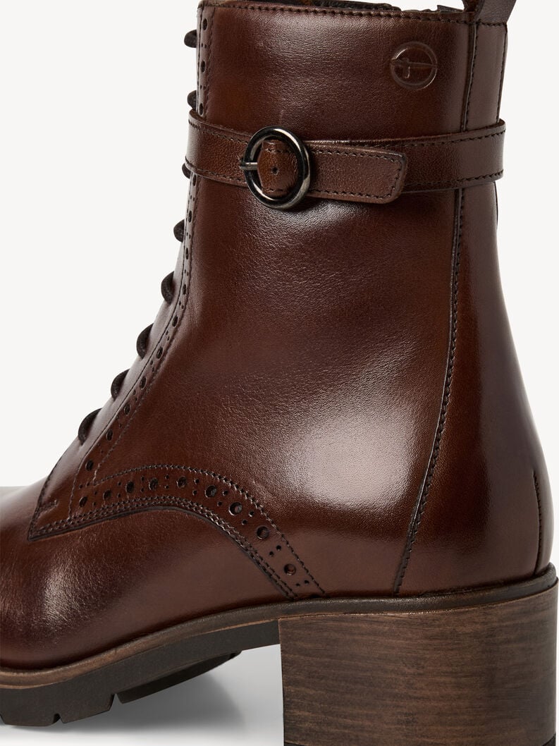 cuir chausson - brun 1-25143-45-311 acheter tamaris bottines en ligne