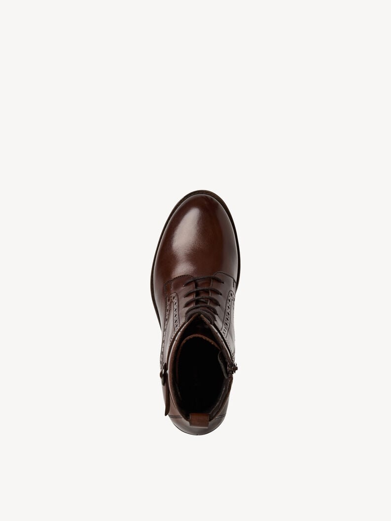 cuir chausson - brun 1-25143-45-311 acheter tamaris bottines en ligne
